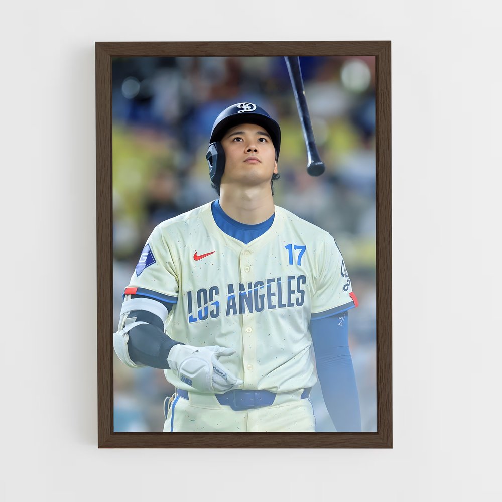 Poster Shohei ohtani talentueux – affiche Baseball (vue 5)